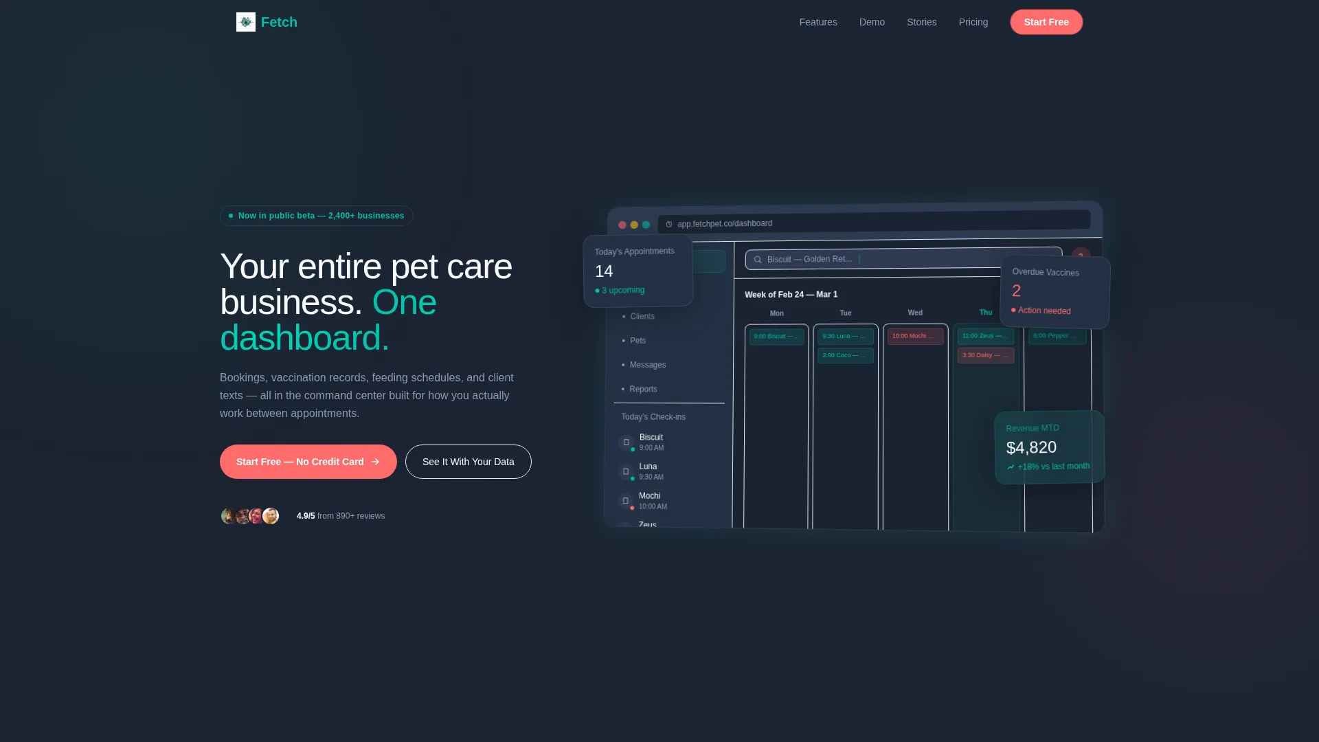 Advanced Pet Care Digital Presence Professional Website Template