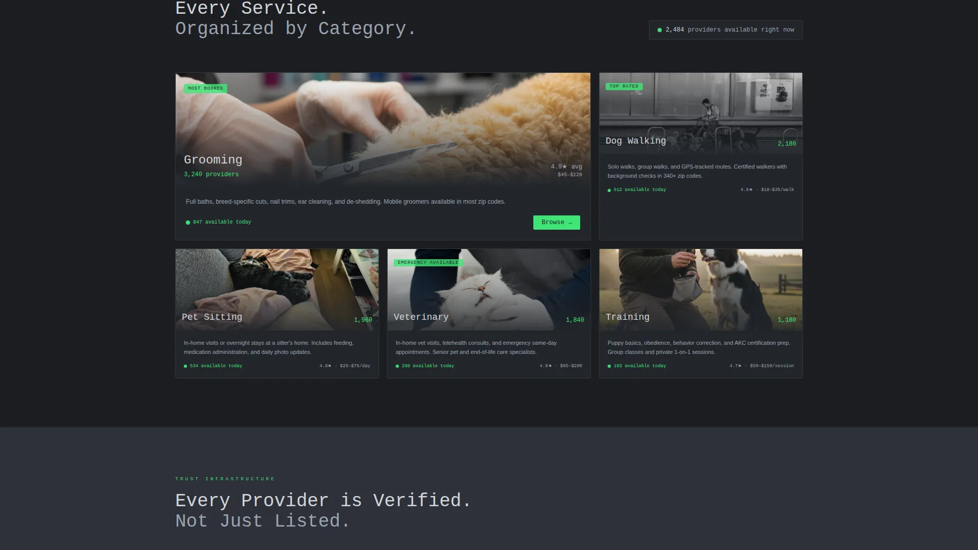 Directory & Marketplace Platforms Appointment Booking Website Template
