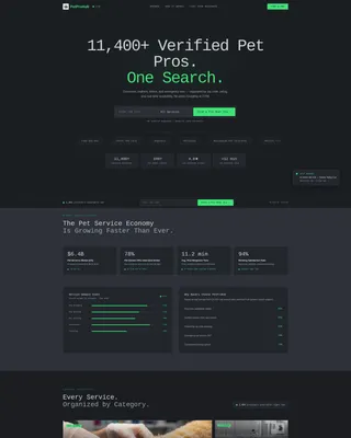 Directory & Marketplace Platforms Appointment Booking Website Template