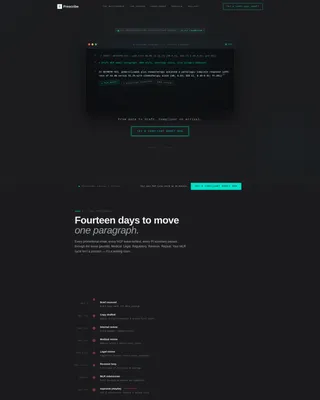 Compliant Pharmaceutical Solutions Landing Page Template