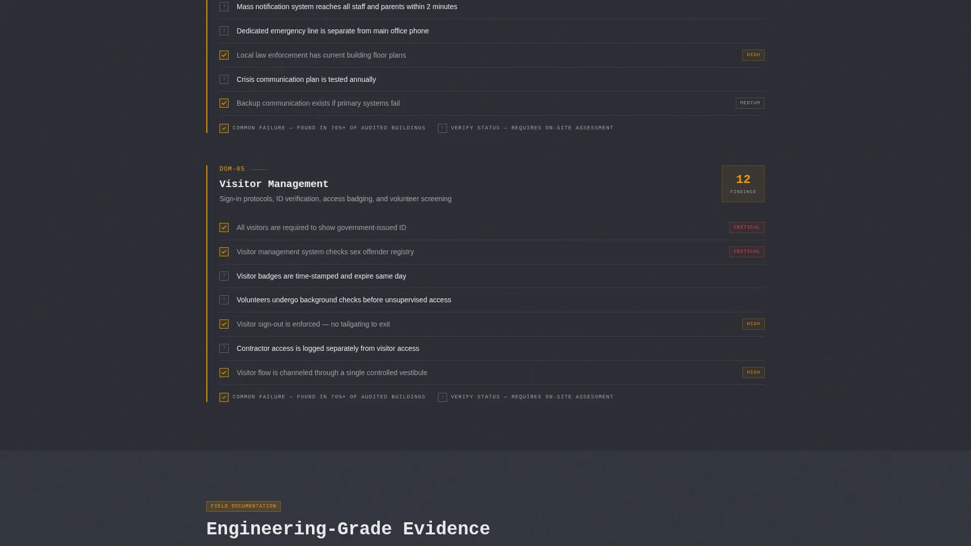 School Safety Consultant Landing Page Template