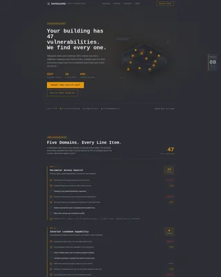 School Safety Consultant Landing Page Template