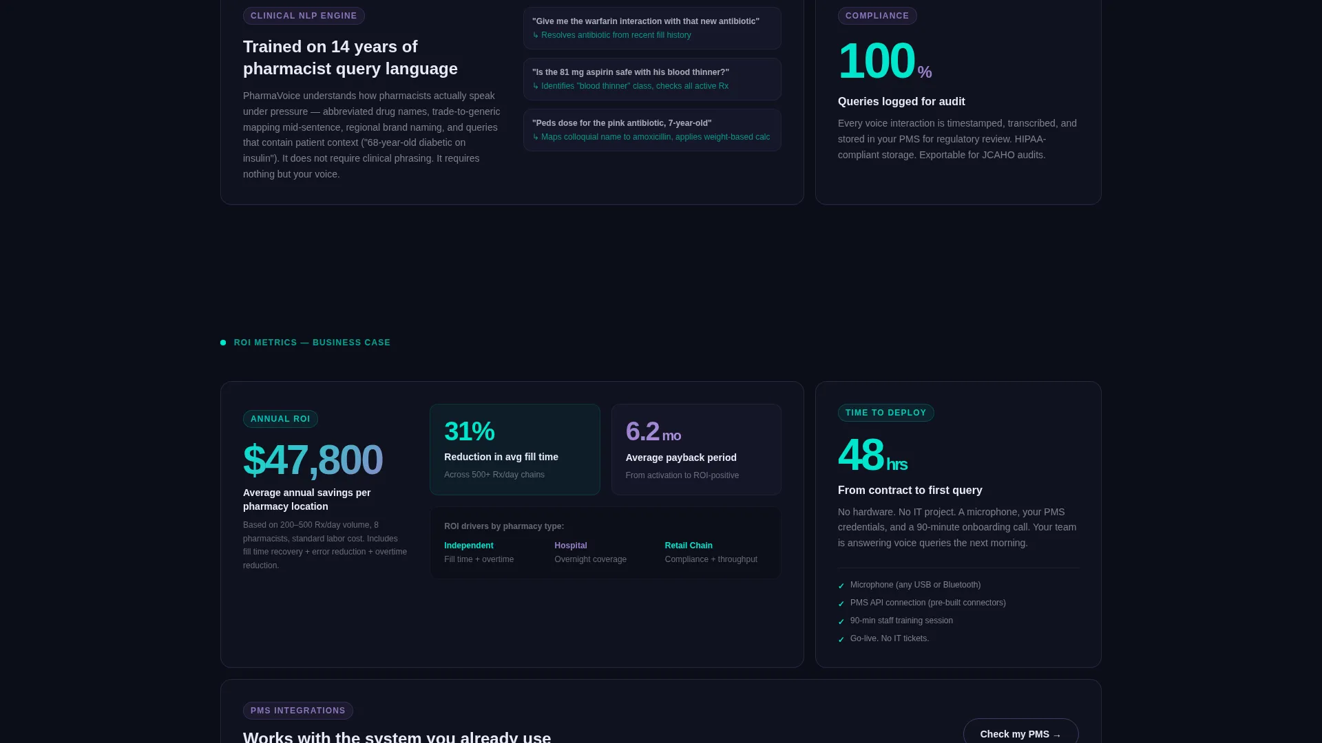 AI Voice Assistant Landing Page Template