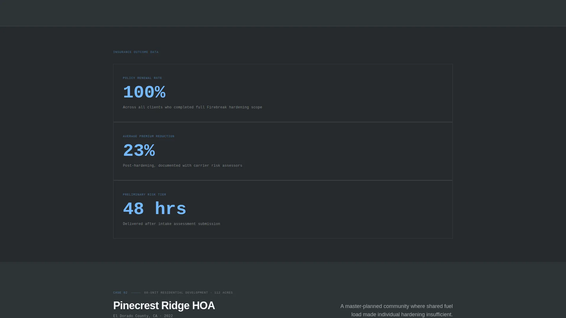 Wildfire Preparedness Landing Page Template