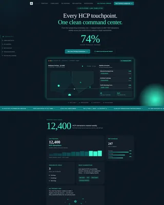 Pharmaceutical Software & SaaS Comparison Website Template