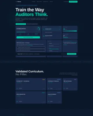 Specialist Pharmaceutical Digital Presence Professional Website Template