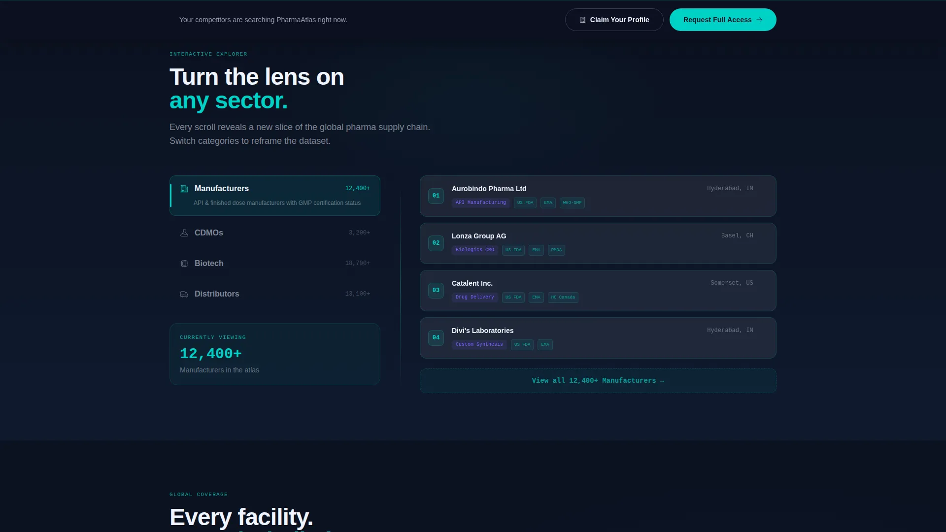 Pharmaceutical Digital Presence Provider Directory Website Template