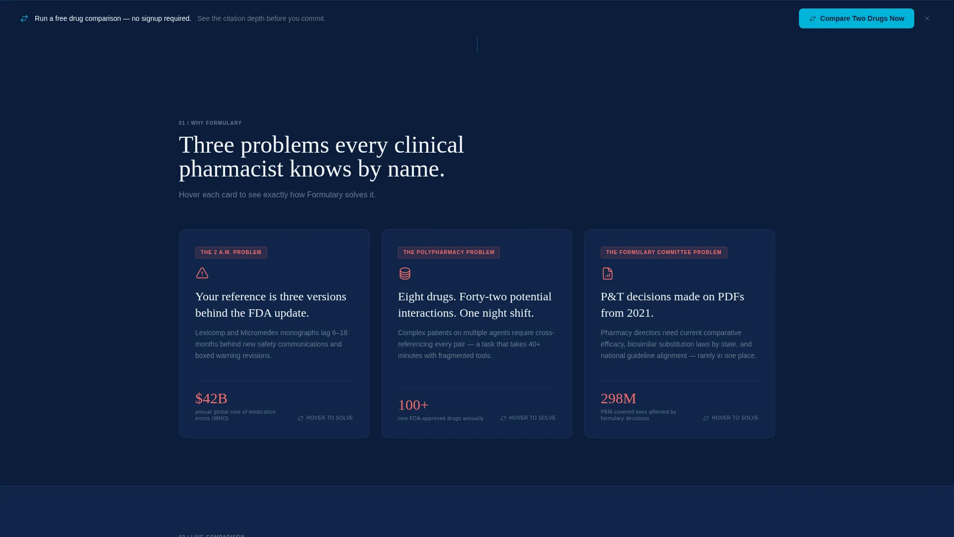 Pharmaceutical Digital Presence Professional Website Template