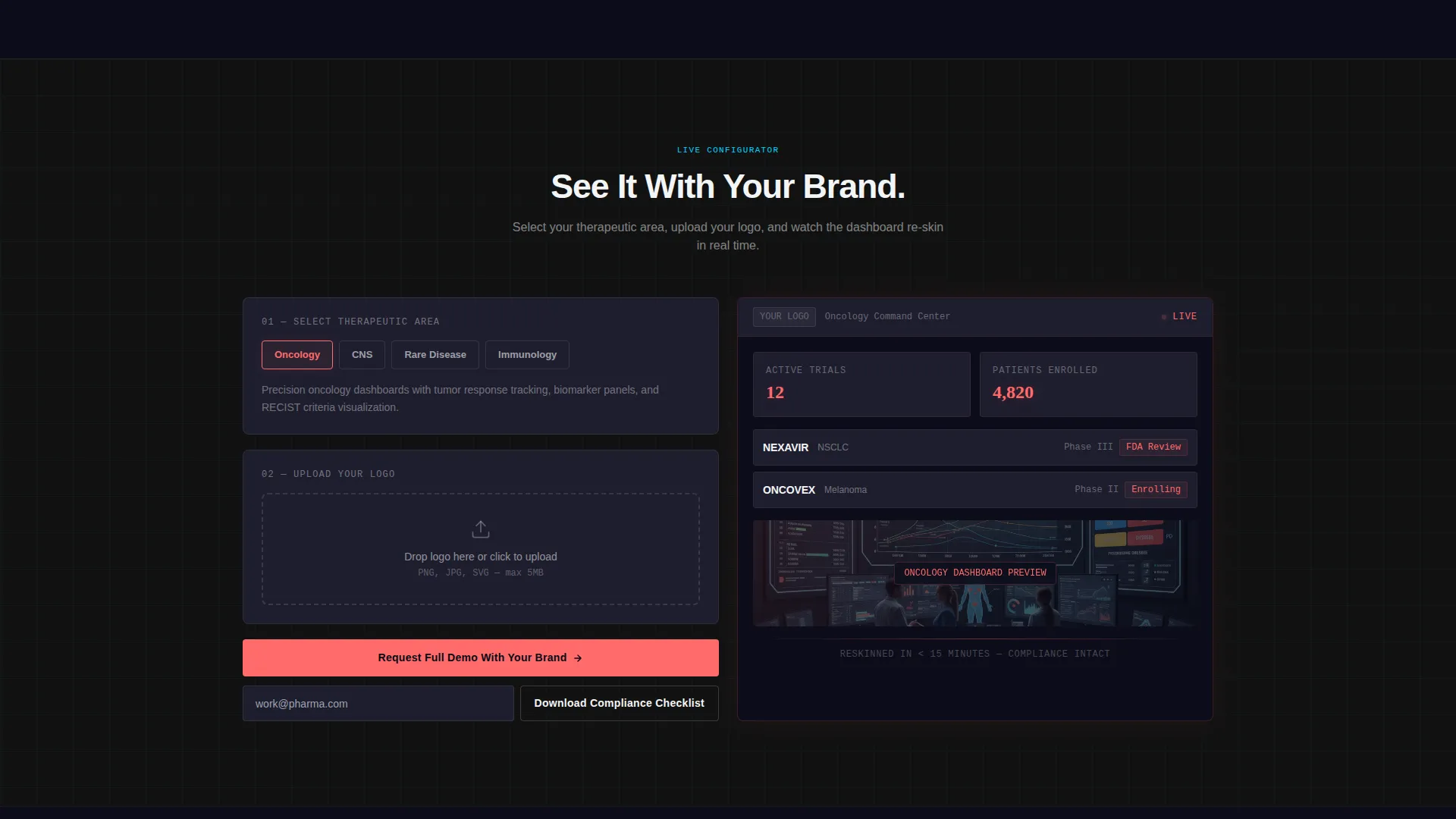Pharmaceutical Digital Presence Privacy Policy & Terms Website Template