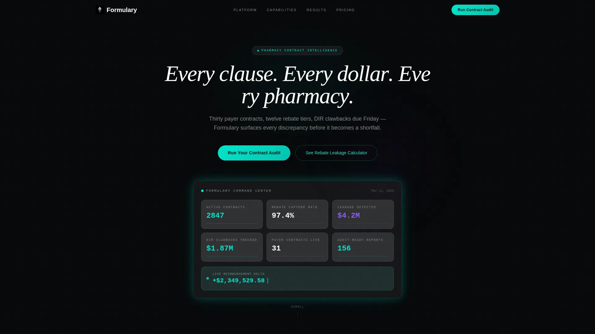 Complete Pharmacy Software Professional Website Template