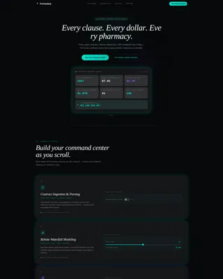 Complete Pharmacy Software Professional Website Template