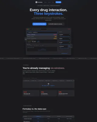 Pharmacy Digital Presence Comparison Website Template