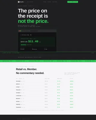 Pharmacy Digital Presence Pricing & Packages Website Template
