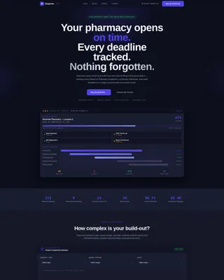 Pharmacy Software Reviews Website Template