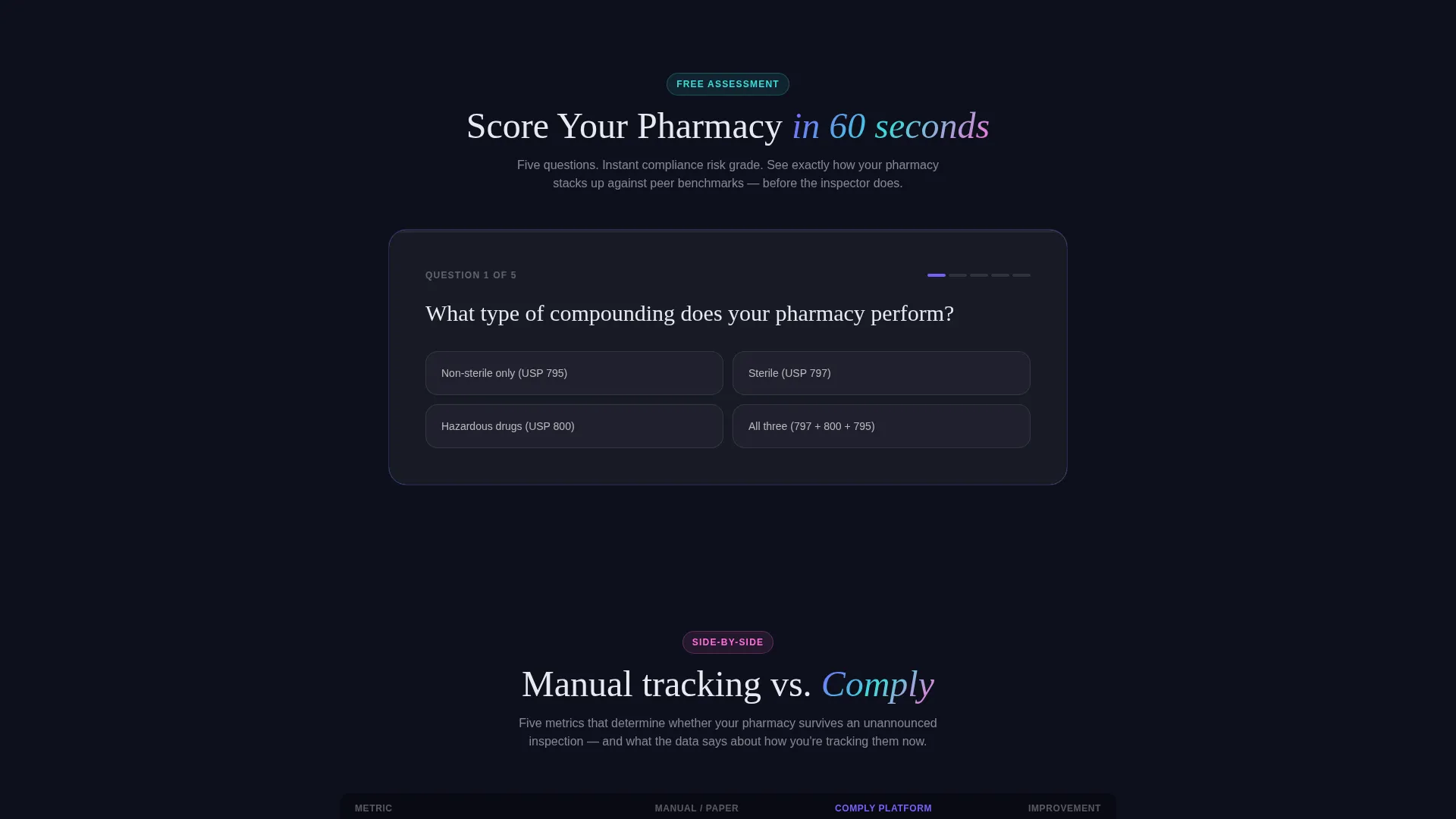 Specialist Pharmacy Software Privacy Policy & Terms Website Template