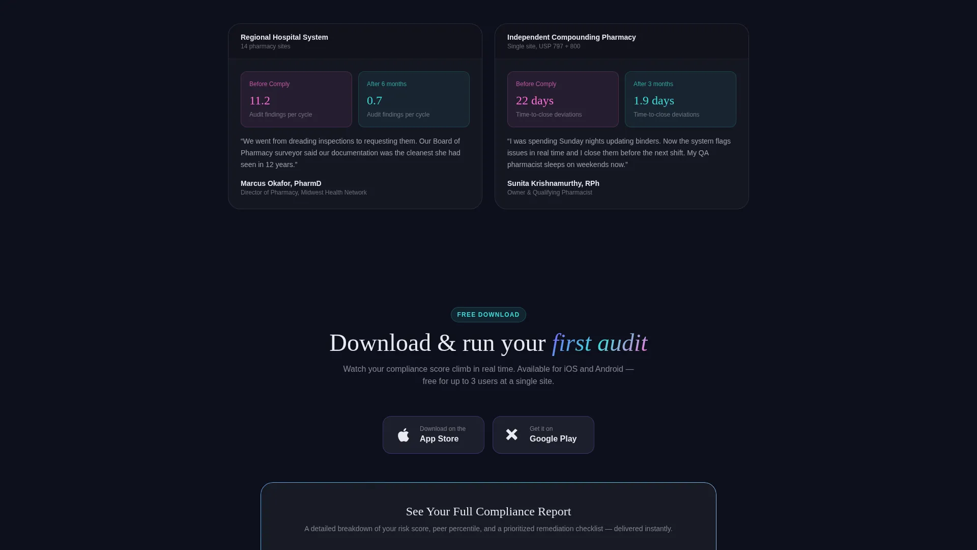 Specialist Pharmacy Software Privacy Policy & Terms Website Template