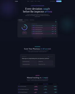 Specialist Pharmacy Software Privacy Policy & Terms Website Template