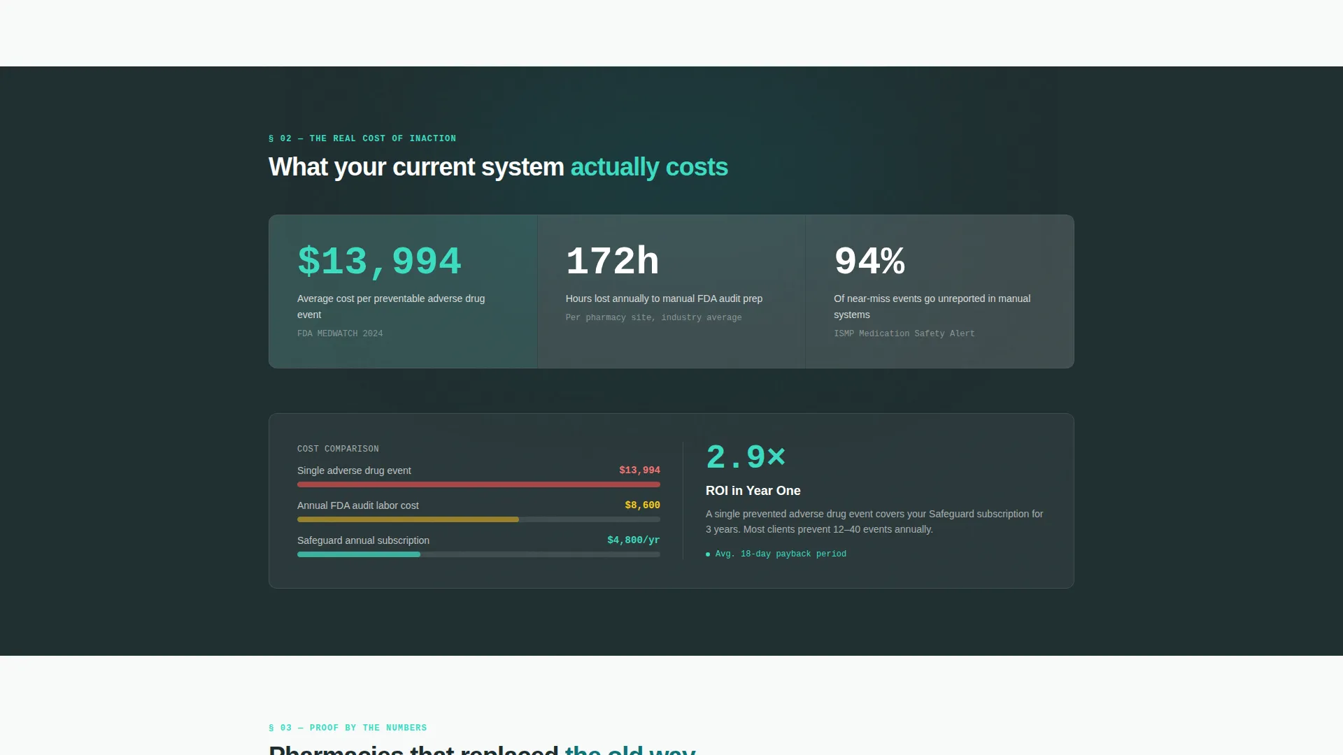Specialist Pharmacy Software Comparison Website Template