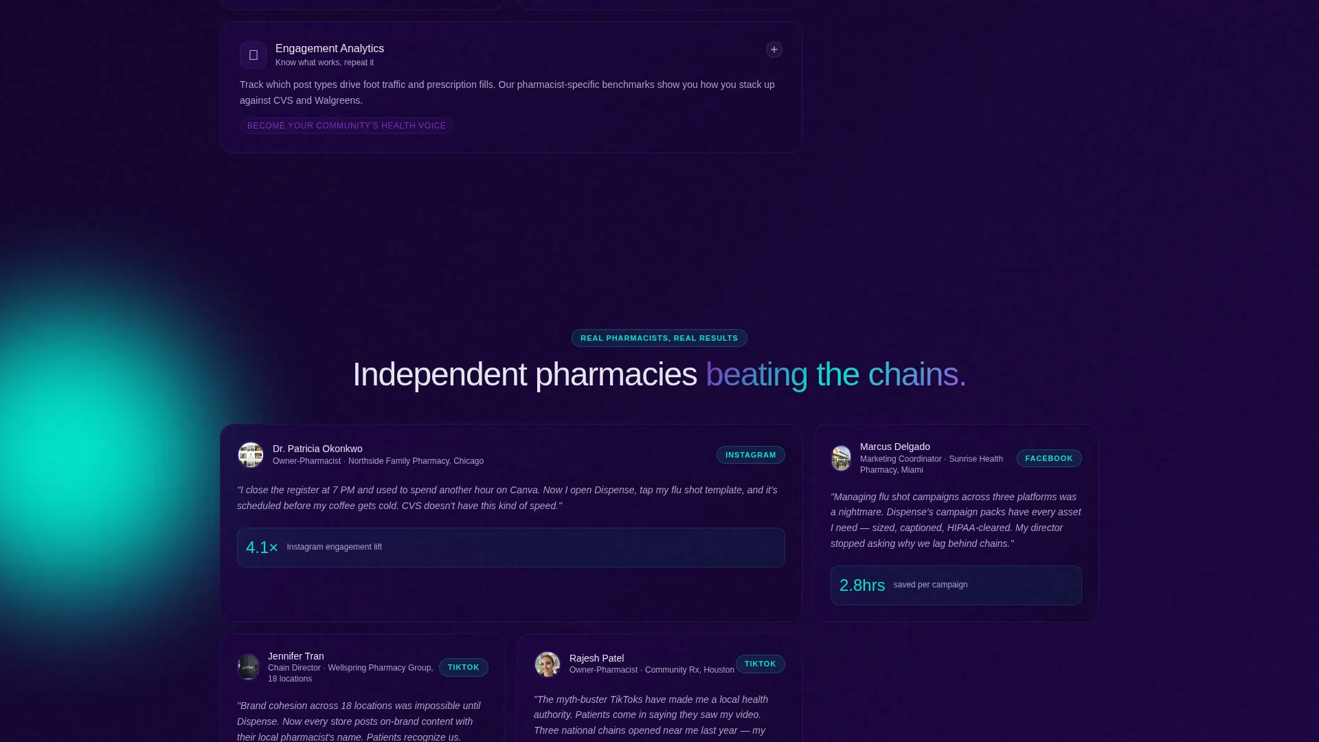 Pharmacy Digital Presence Professional Website Template