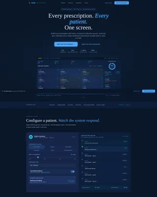 Expert Pharmacy Software Professional Website Template