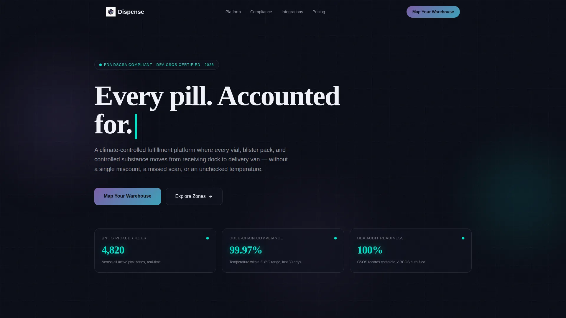 Pharmacy Software Privacy Policy Website Template