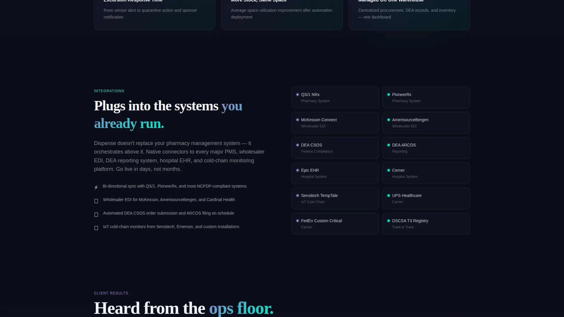 Pharmacy Software Privacy Policy Website Template