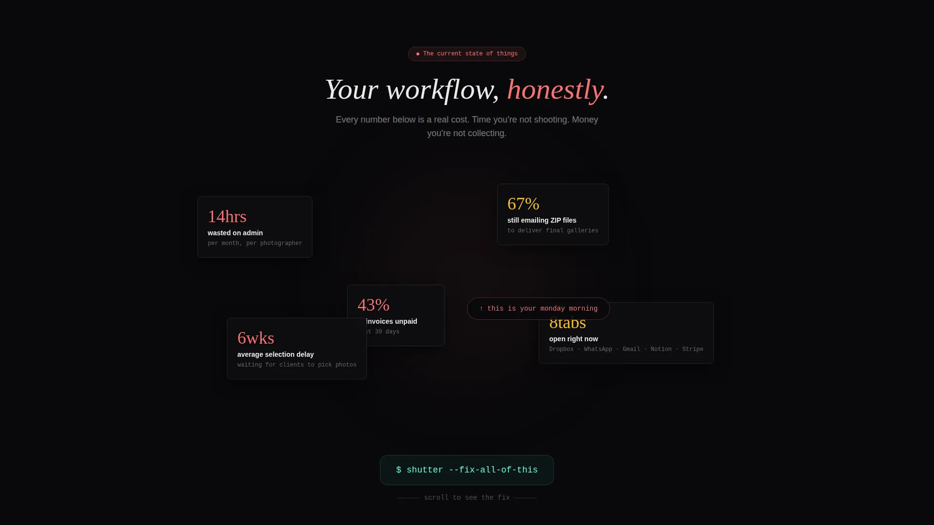 Specialist Photography Digital Presence Professional Website Template