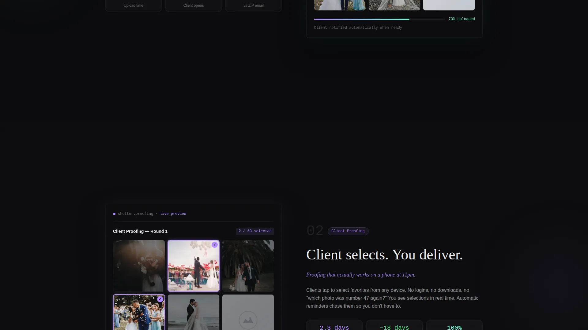 Specialist Photography Digital Presence Professional Website Template