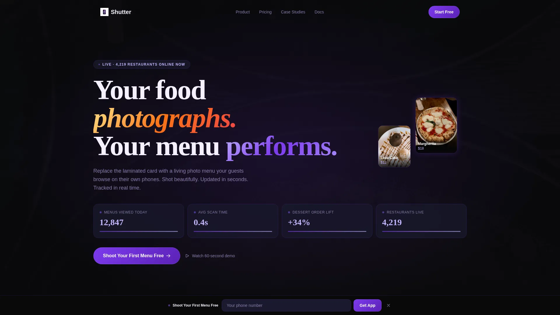 Photography Digital Presence Professional Website Template
