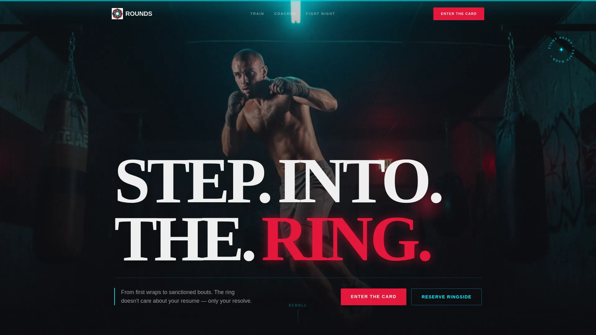 Boxing Professional Website Template