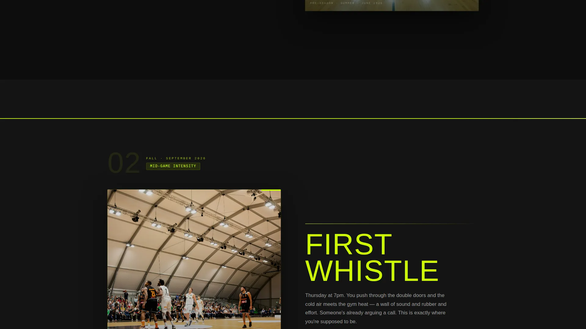 Sports Club & Team Professional Website Template