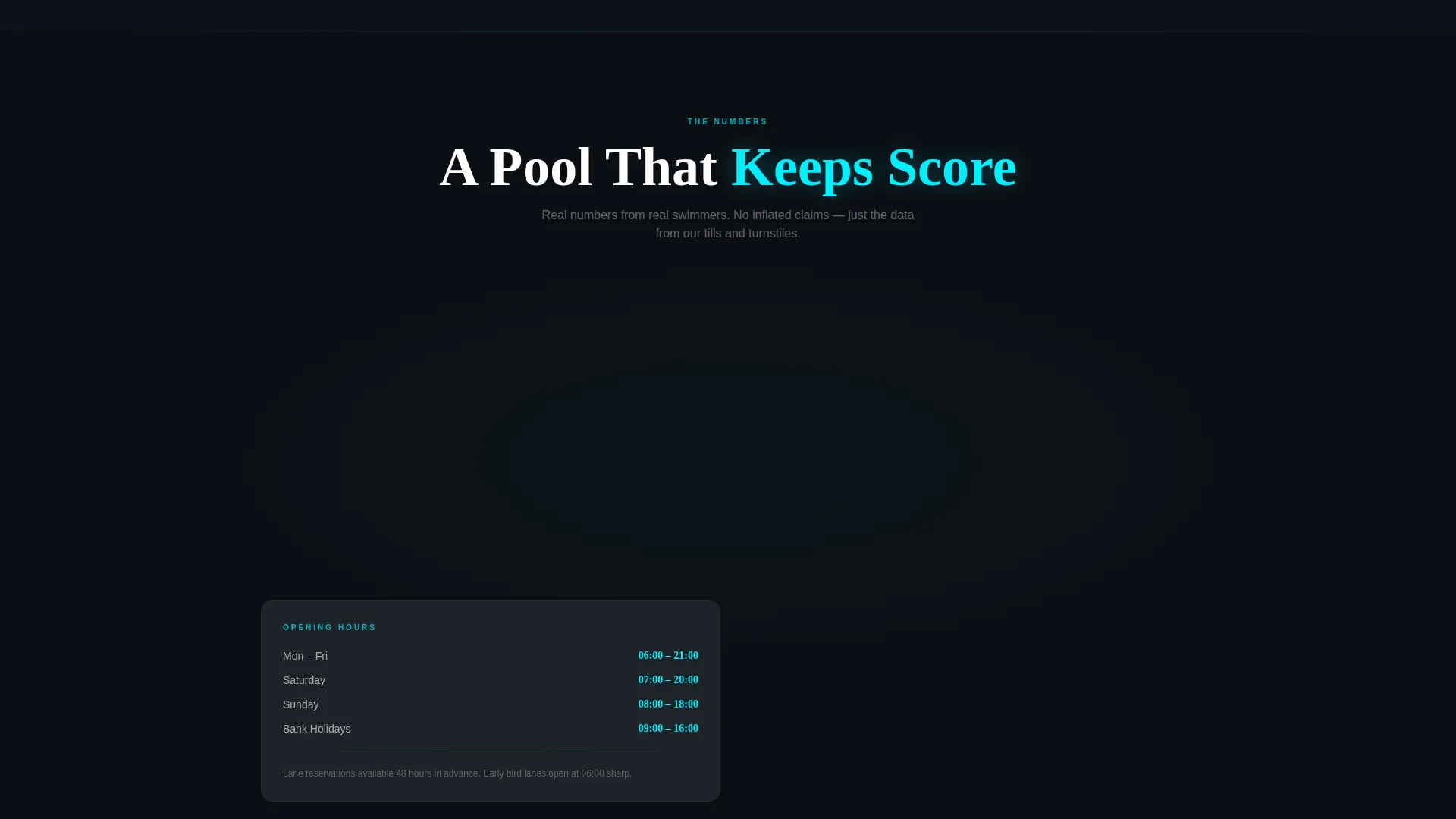 Swimming & Aquatic Center Reviews Website Template