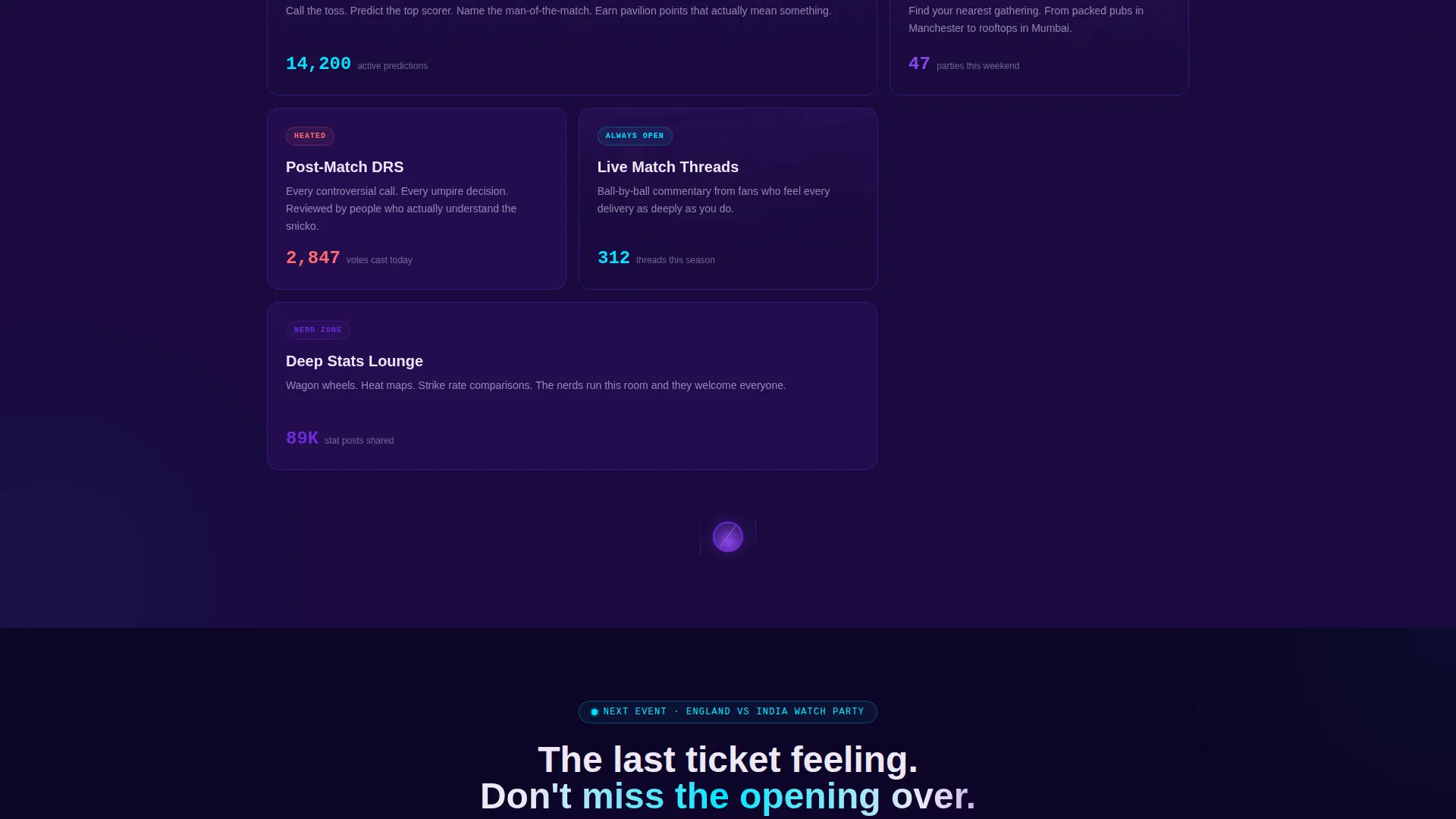Cricket Specialist Professional Website Template