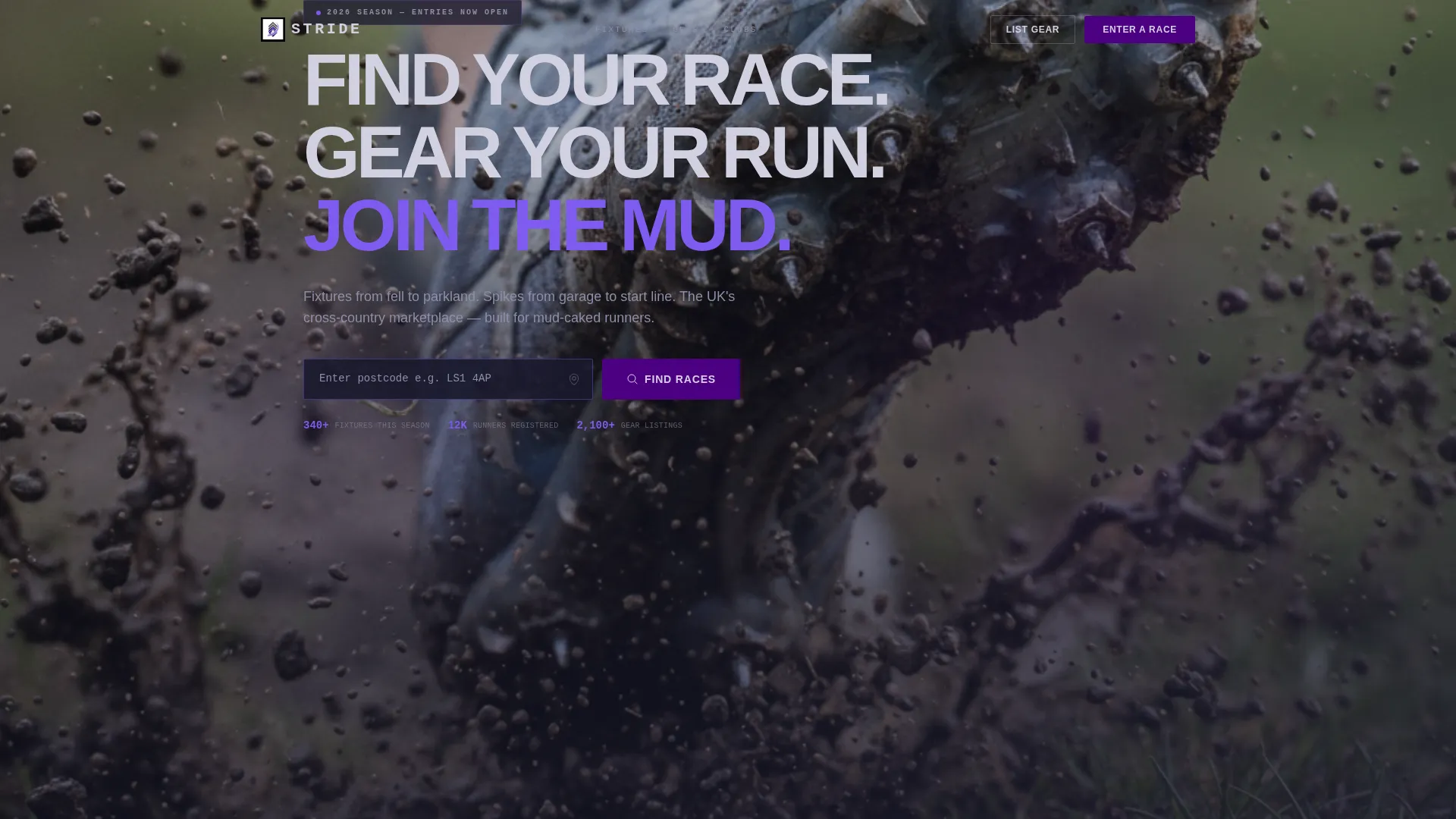 Cross Country Leagues Professional Website Template