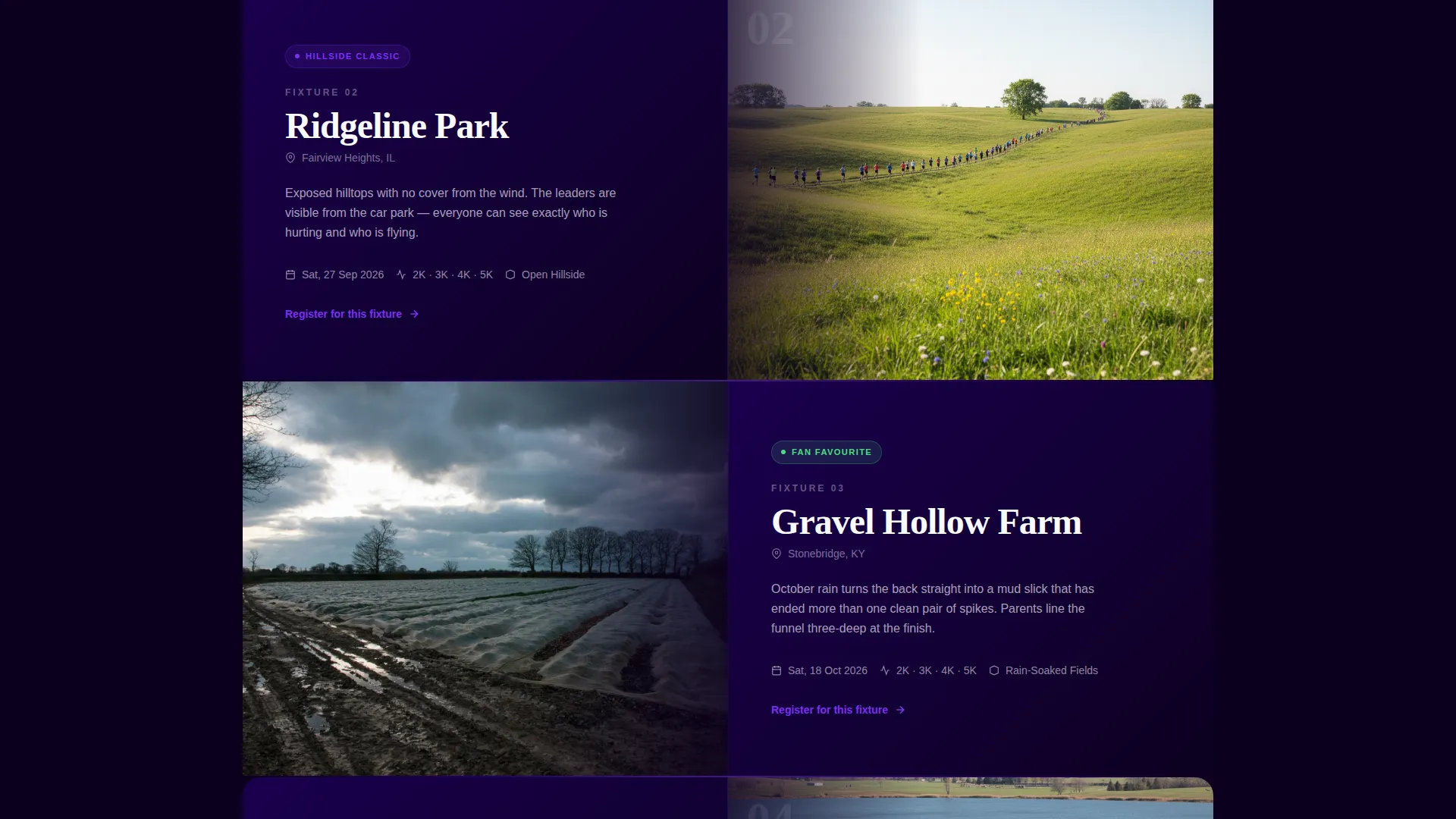 Cross Country Leagues Specialist Professional Website Template