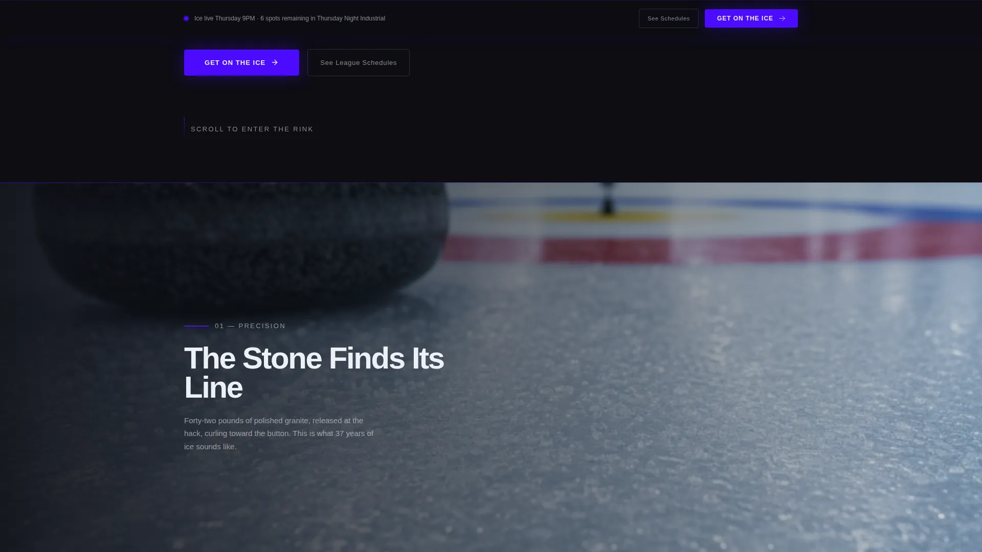 Skating & Winter Sports Professional Website Template
