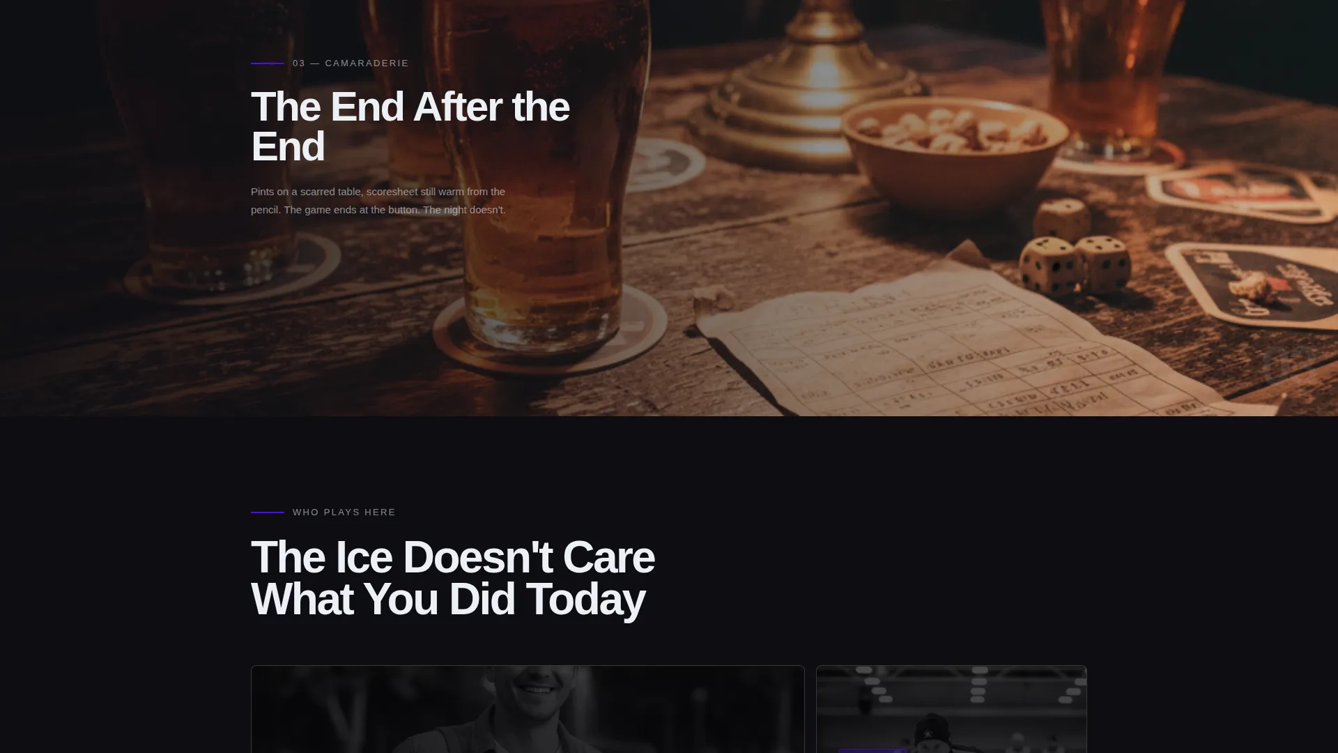 Skating & Winter Sports Professional Website Template