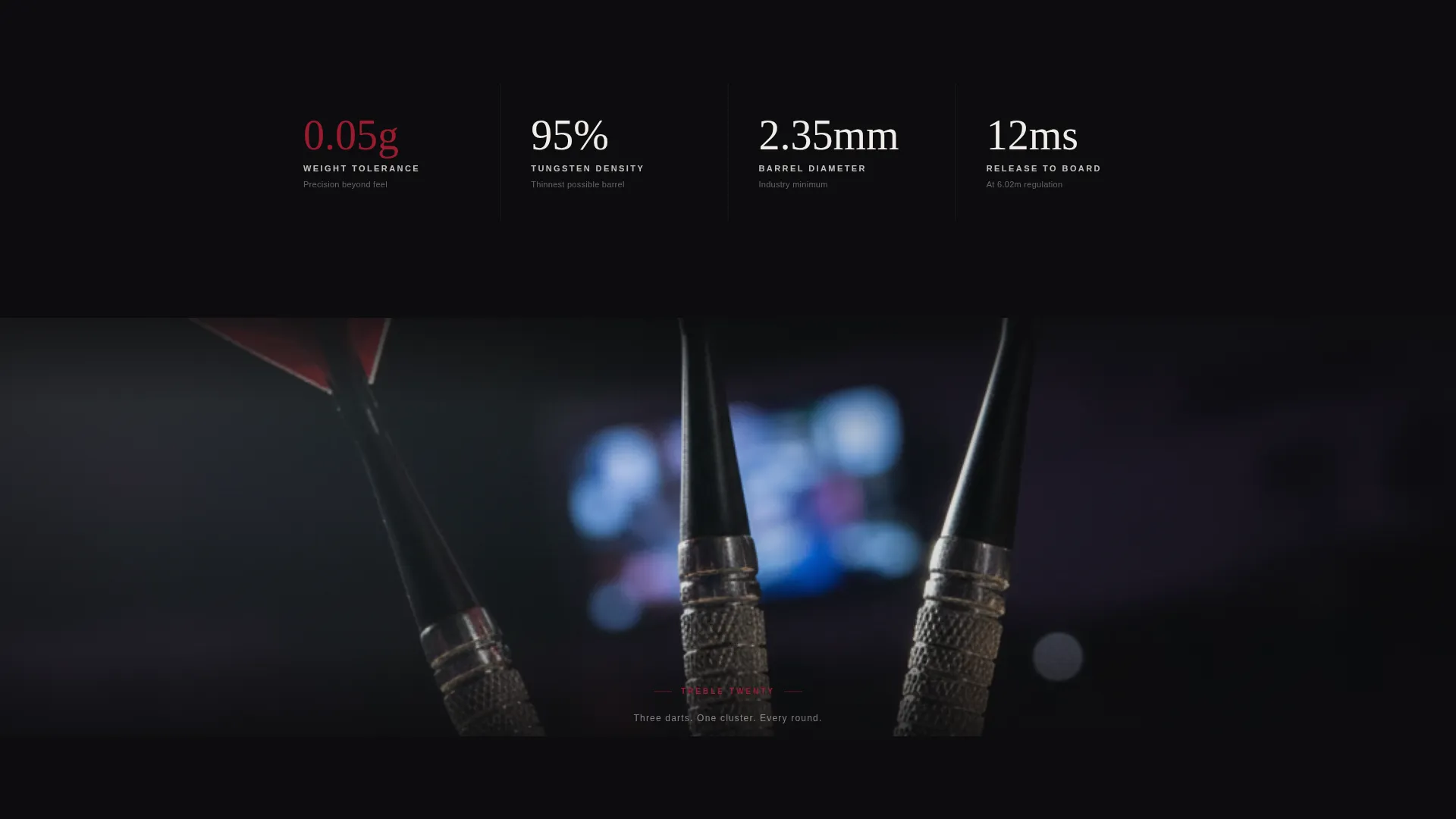Darts Professional Website Template