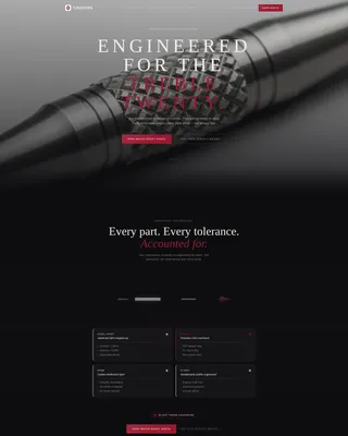 Darts Professional Website Template