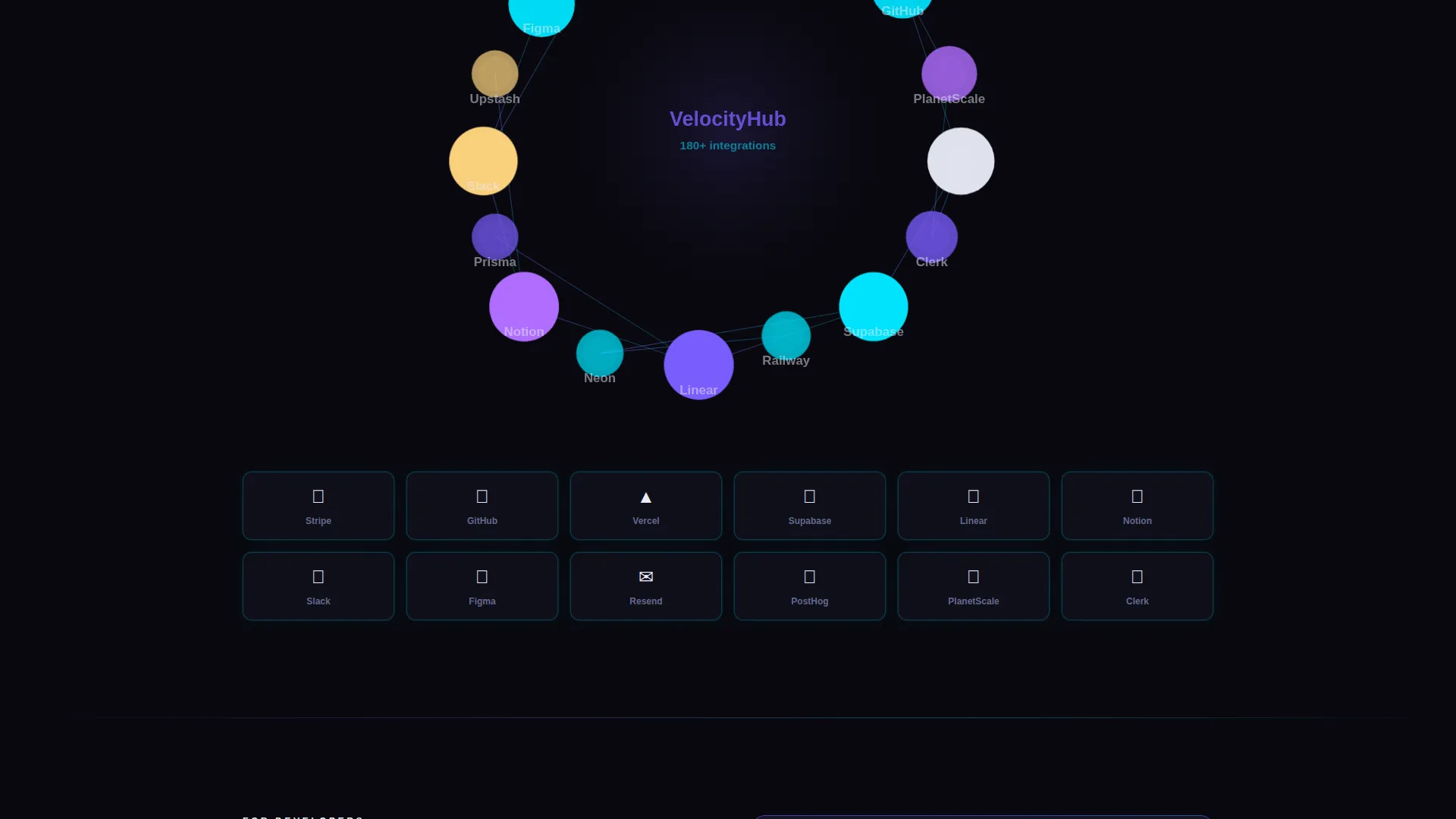 & Extension Marketplace Landing Page Template