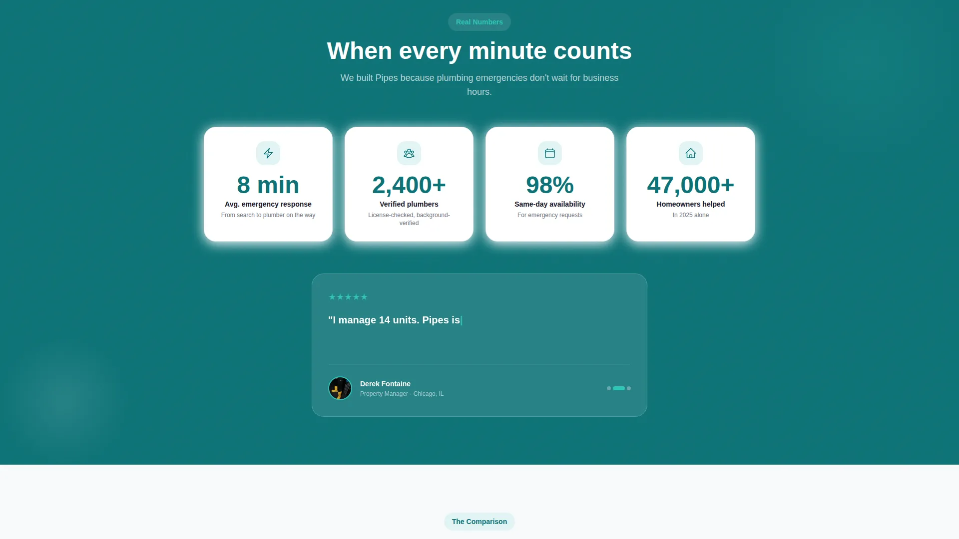 Plumbing Directory Landing Page Template