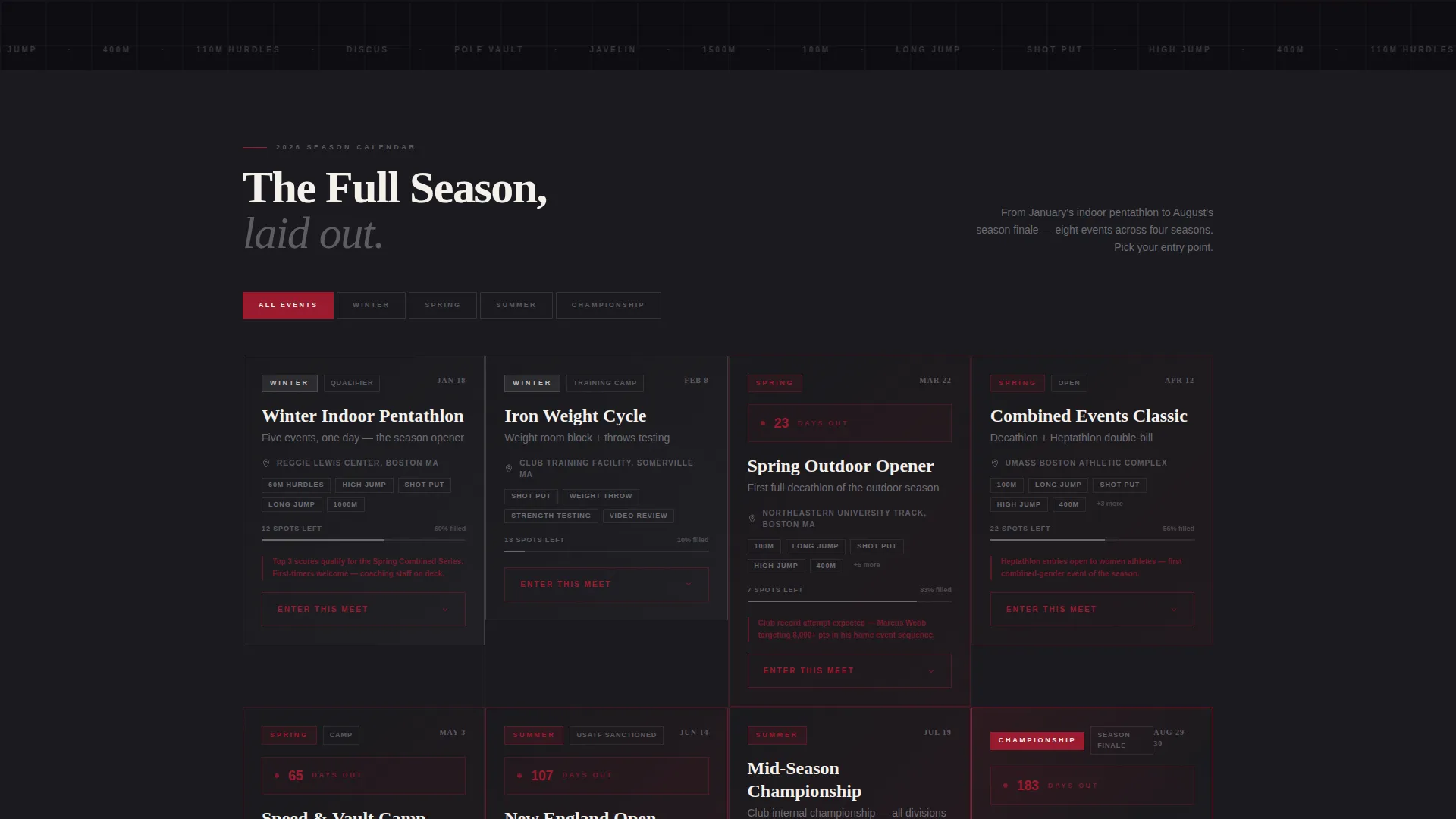 Decathlon Professional Website Template