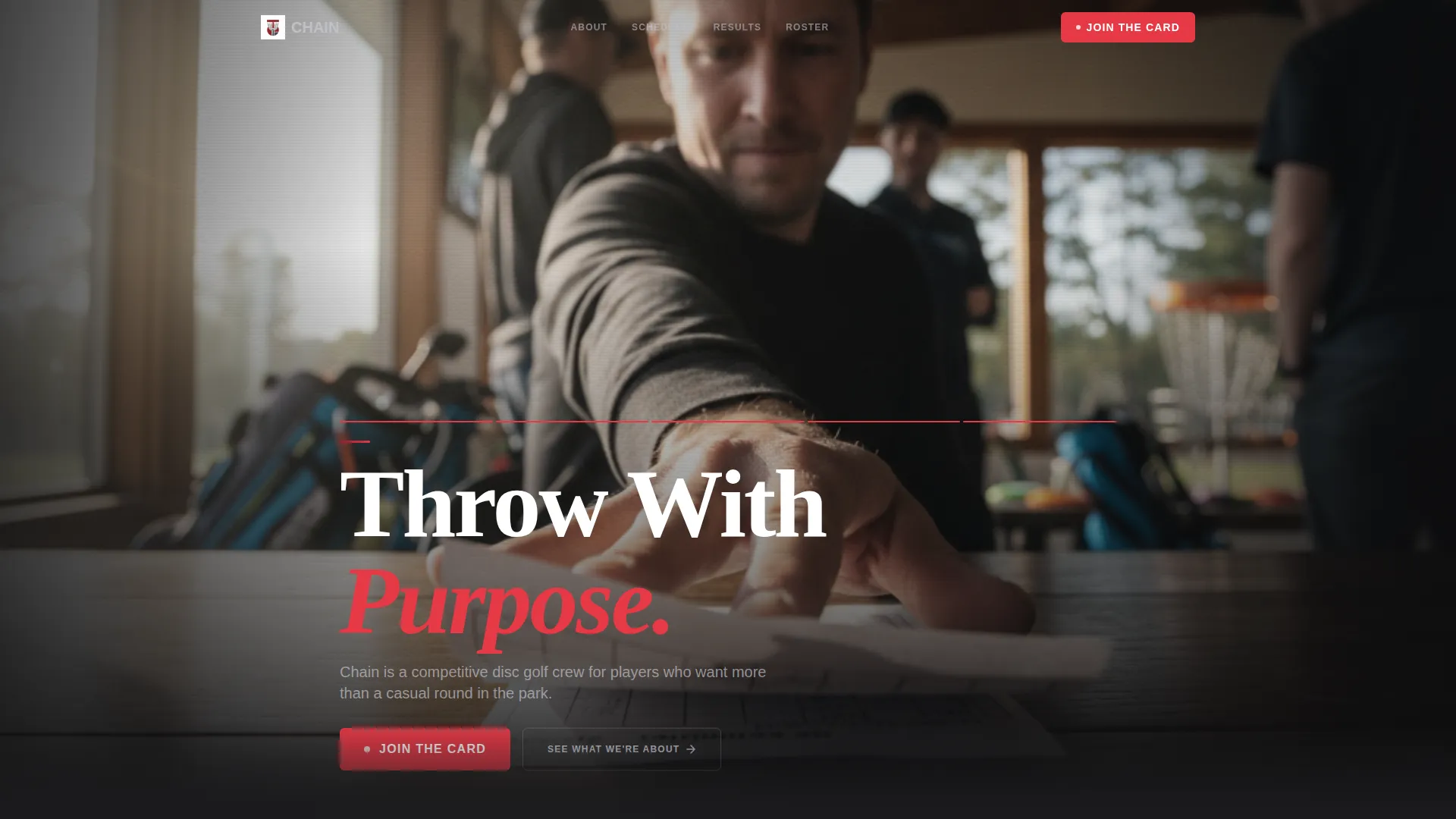 Disc Golf Reviews Website Template