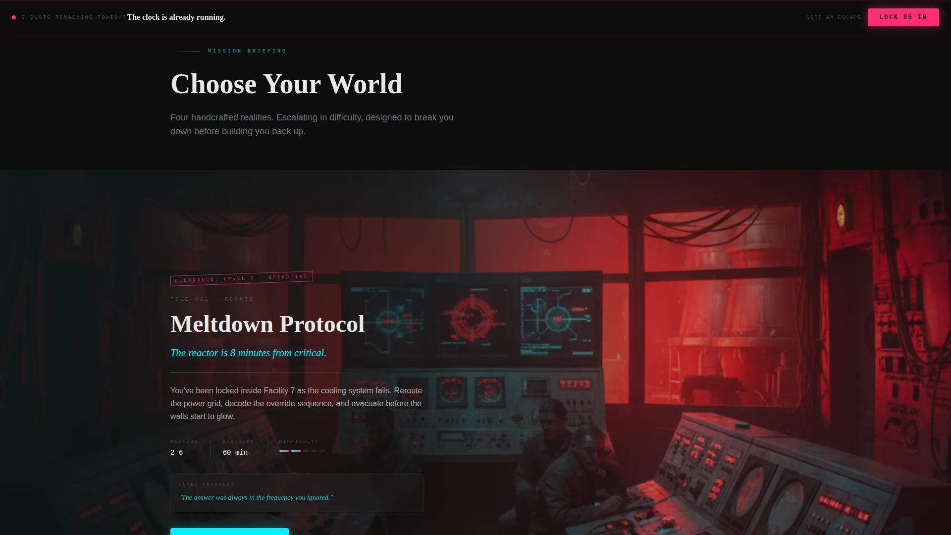 Bowling & Entertainment Center Booking Website Template
