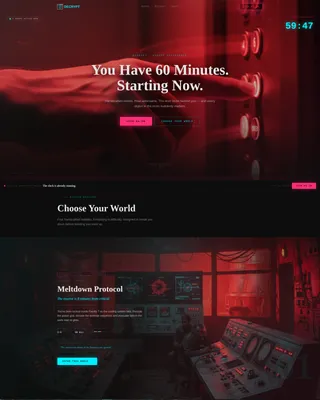 Bowling & Entertainment Center Booking Website Template