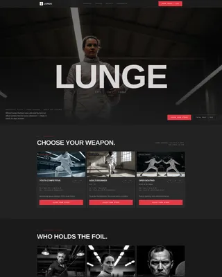 Fencing Booking Website Template