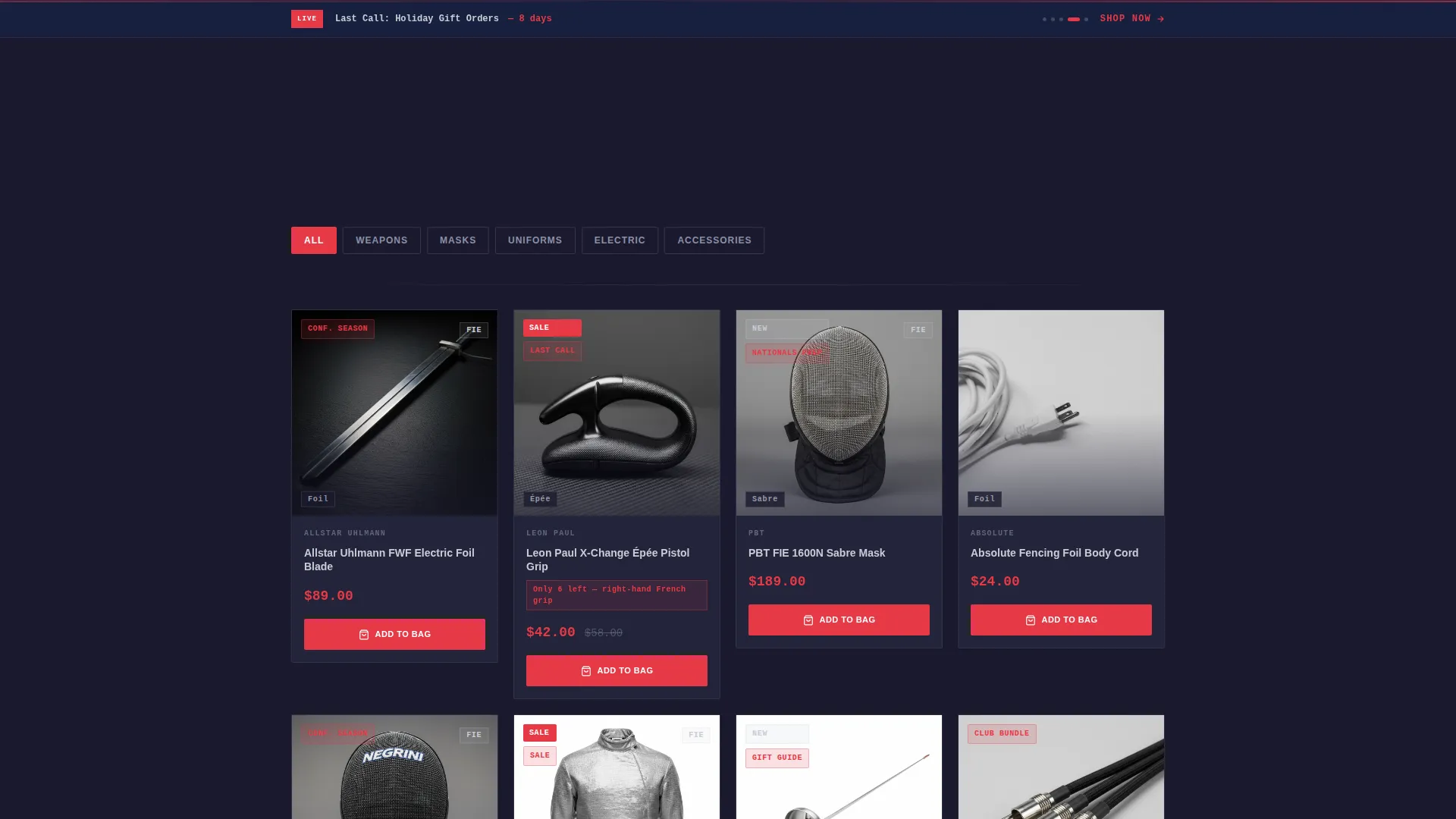 Fencing Specialist Professional Website Template