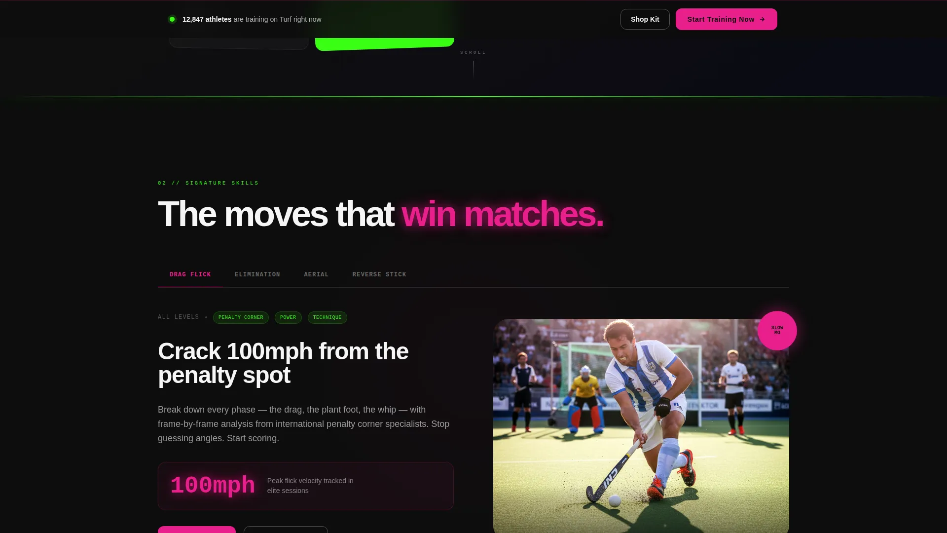 Field Hockey Leagues Advanced Professional Website Template
