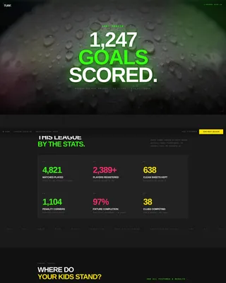 Field Hockey Leagues Specialist Professional Website Template