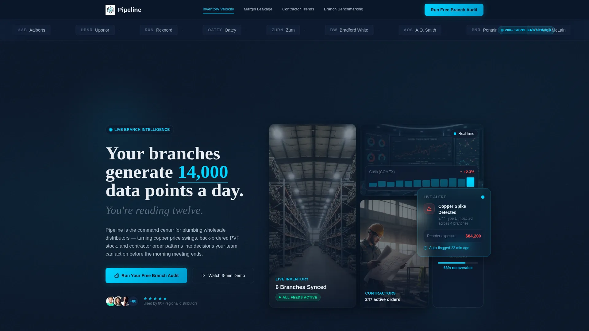 Plumbing Wholesale Vertical SaaS Directory Website Template